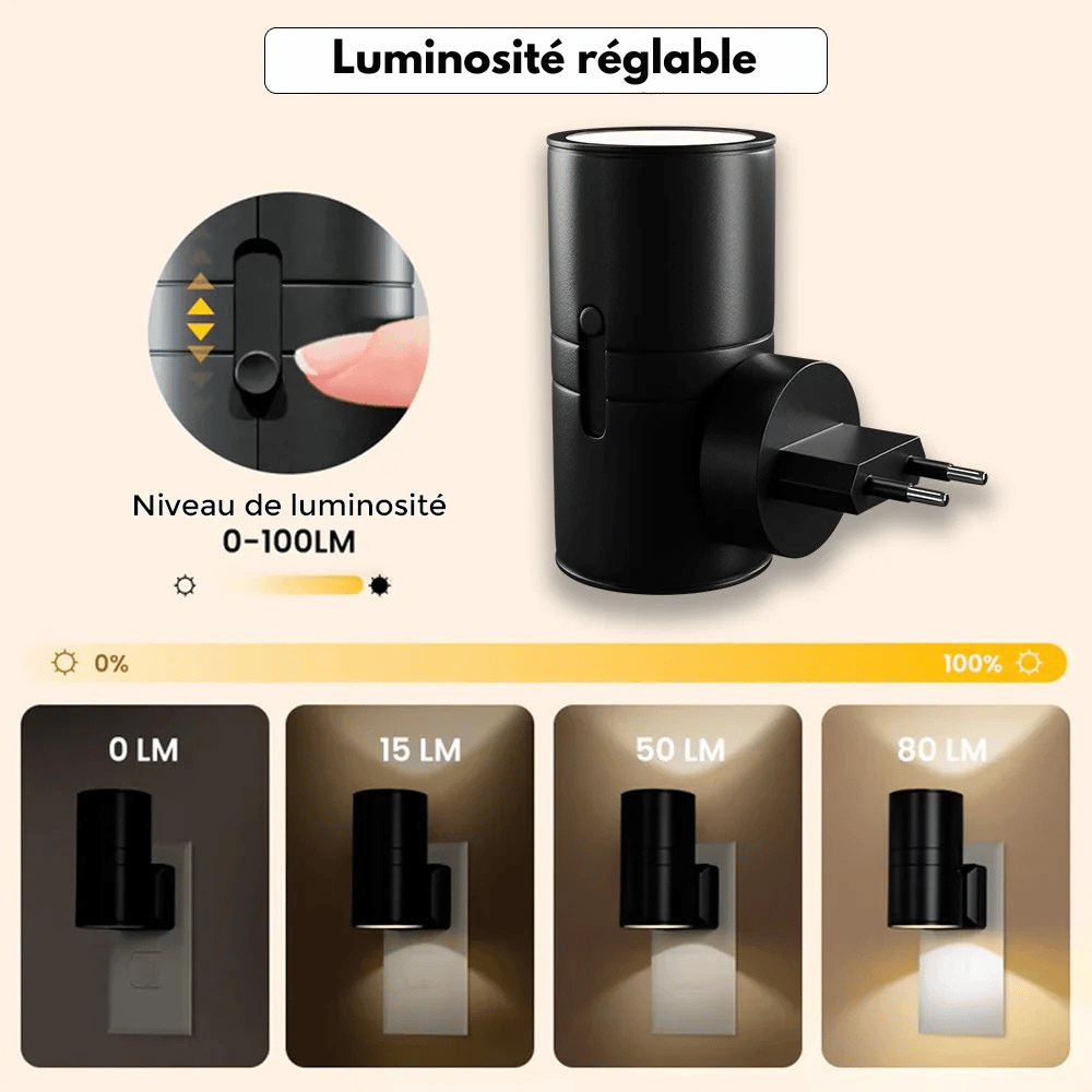 Veilleuse led murale