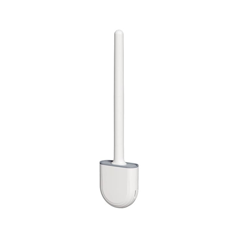 Brosse WC en Silicone avec Manche Longue & Patch Mural