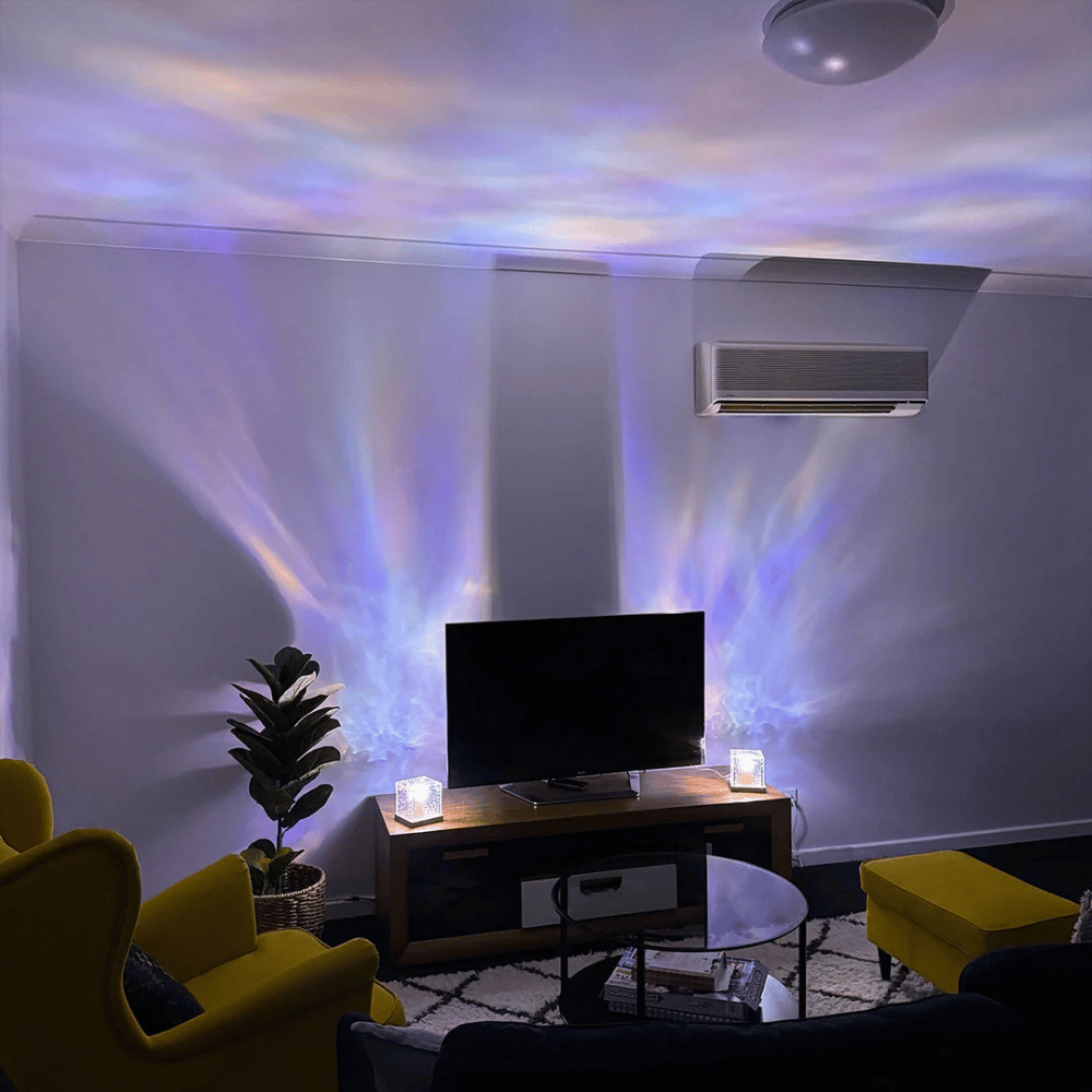 Lampe veilleuse en cristal