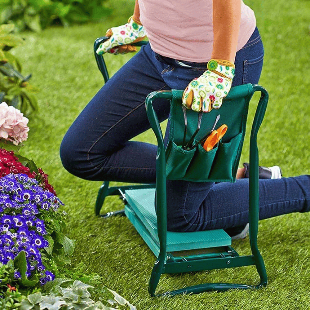 Banc agenouilloir de jardinage
