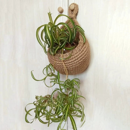 Panier Suspendu Élégant Fait Main pour Légumes et Fruits