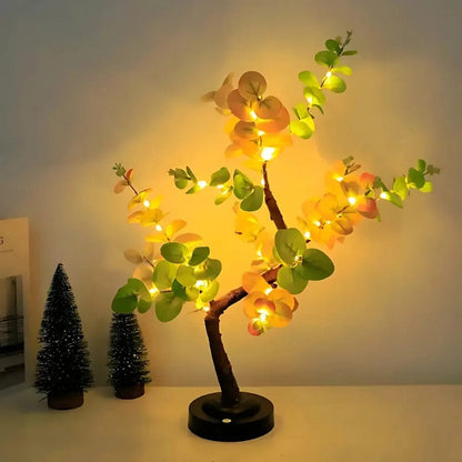 Lampe LED en forme de bonsaï