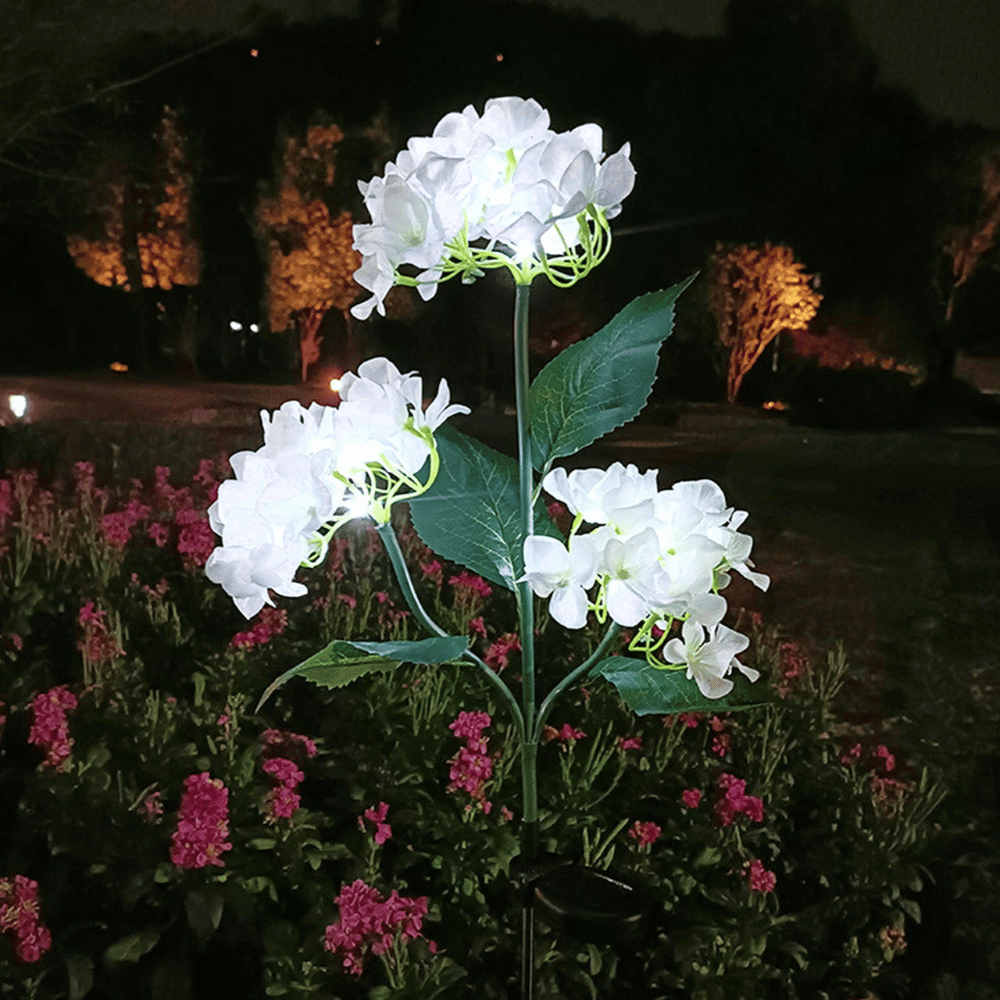 Fleur féerique à énergie solaire