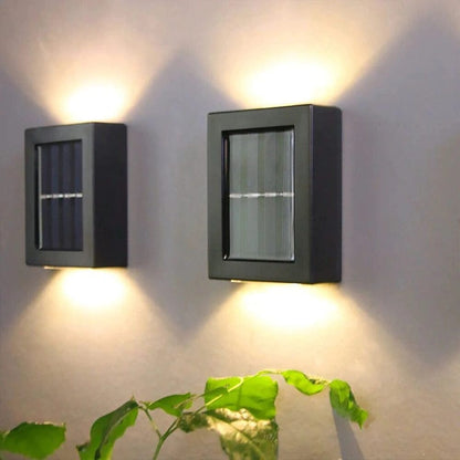 Applique murale LED solaire