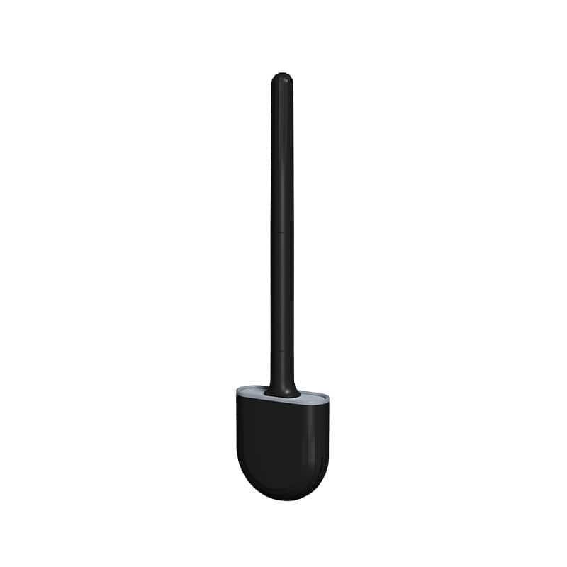Brosse WC en Silicone avec Manche Longue & Patch Mural