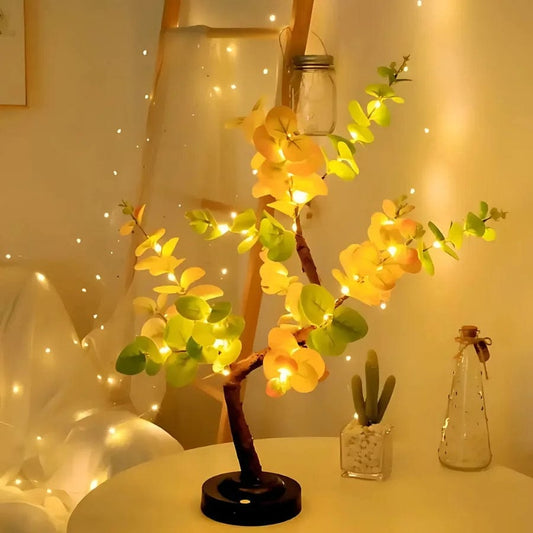 Lampe LED en forme de bonsaï