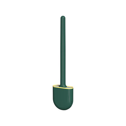 Brosse WC en Silicone avec Manche Longue & Patch Mural